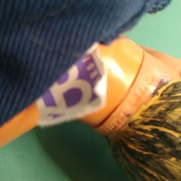 Vintage Mattel Toy 1968 Blue Eyes Vest purple label shorts ink mark  Face Hair - Picture 6 of 8